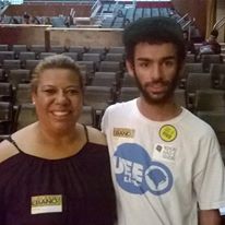 Aleff Fernando diretor de combate ao racismo da União Estadual de Estudantes do Rio Grande do Sul